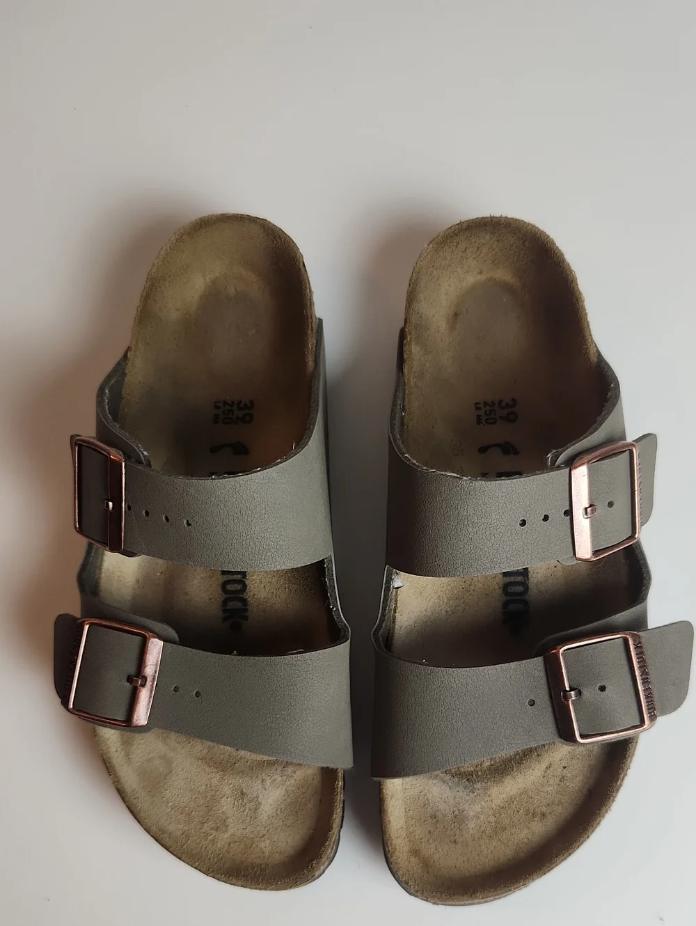 Birkenstock Arizona Birkibuc Unisex Sandals 39 - Picture 2 of 6